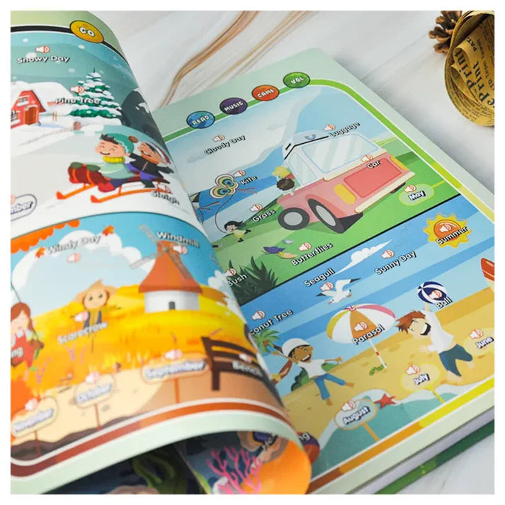 Baby Wayy Brightmind Learn & play Talking Sound Book