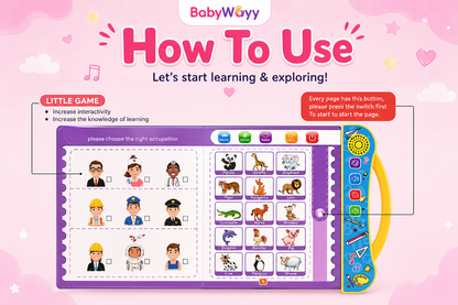 Baby BrainBoost Learning Sound Book