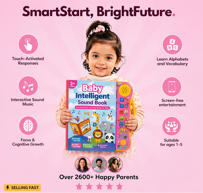 Baby BrainBoost Learning Sound Book