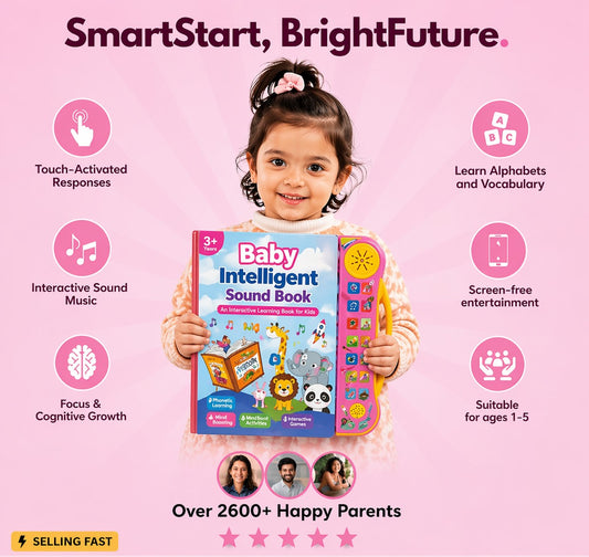 Baby BrainBoost Learning Sound Book